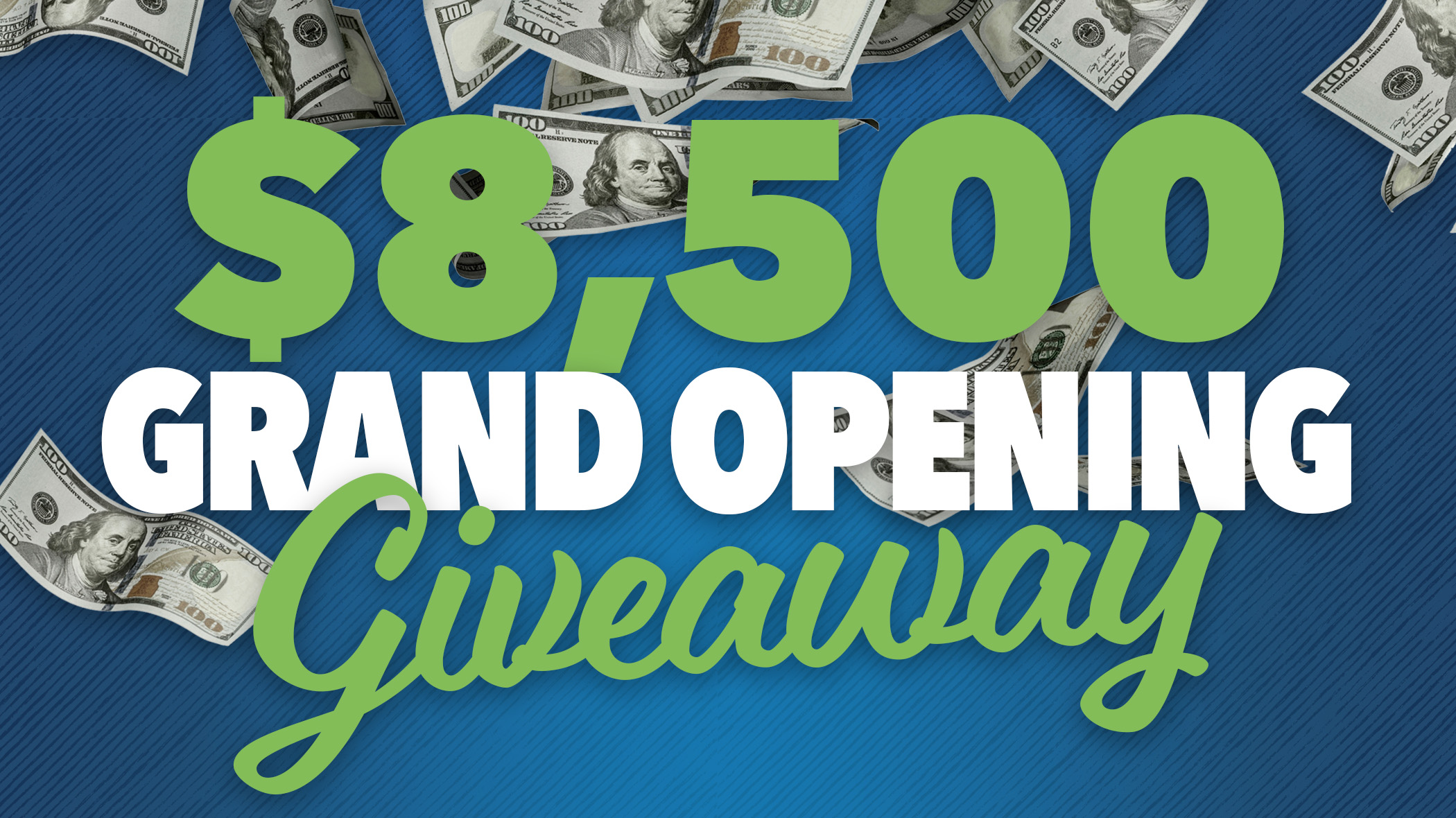 $8500 Giveaway