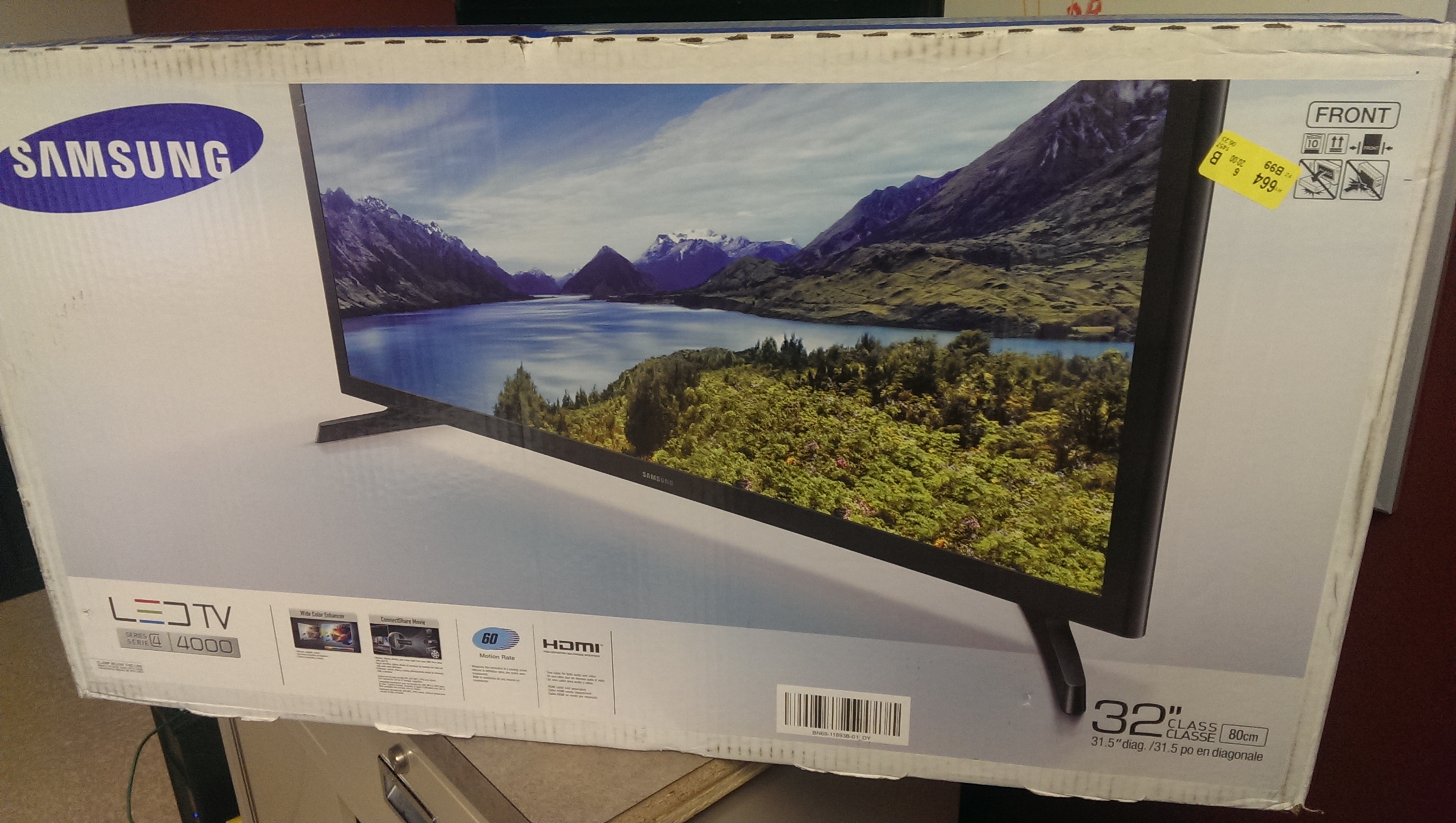 Picture of a flat screen tv