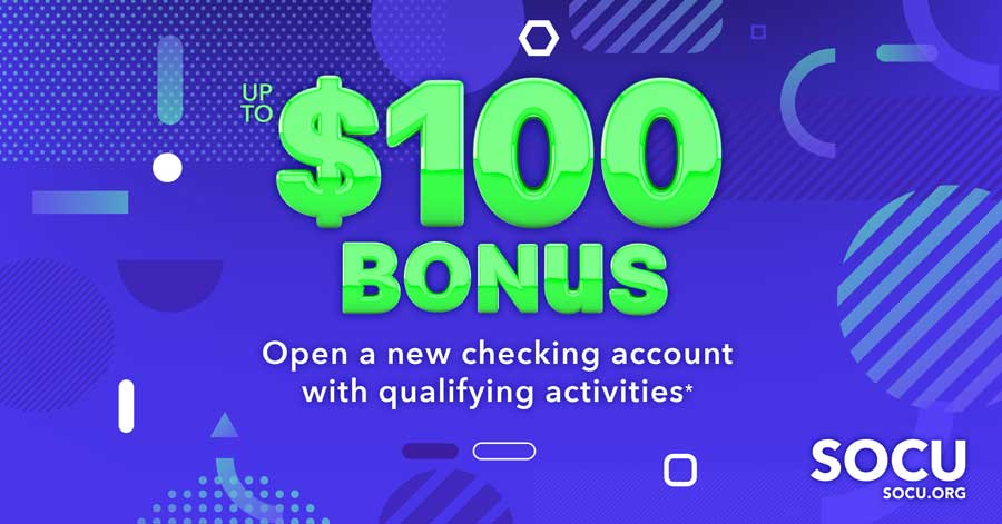 $100 bonus ad