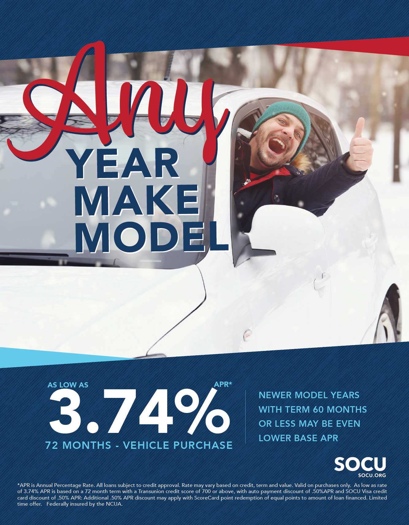 Loan special with kids in car