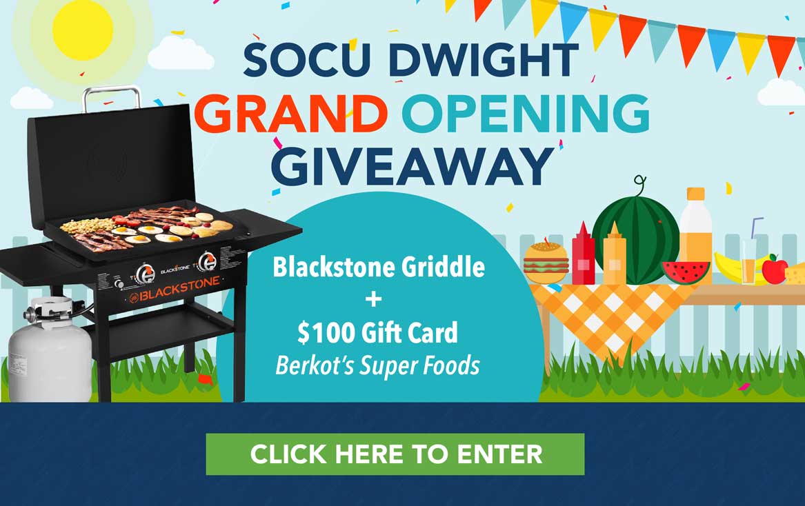 Dwight Grand Opening Giveaway Click to Enter!