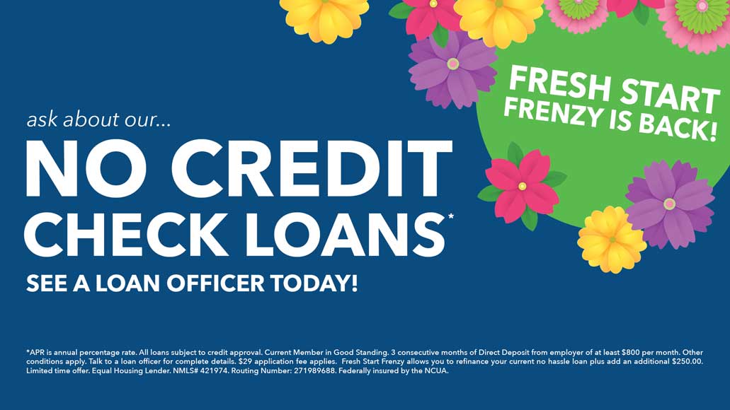 No Credit Check Loans See a loan officer today