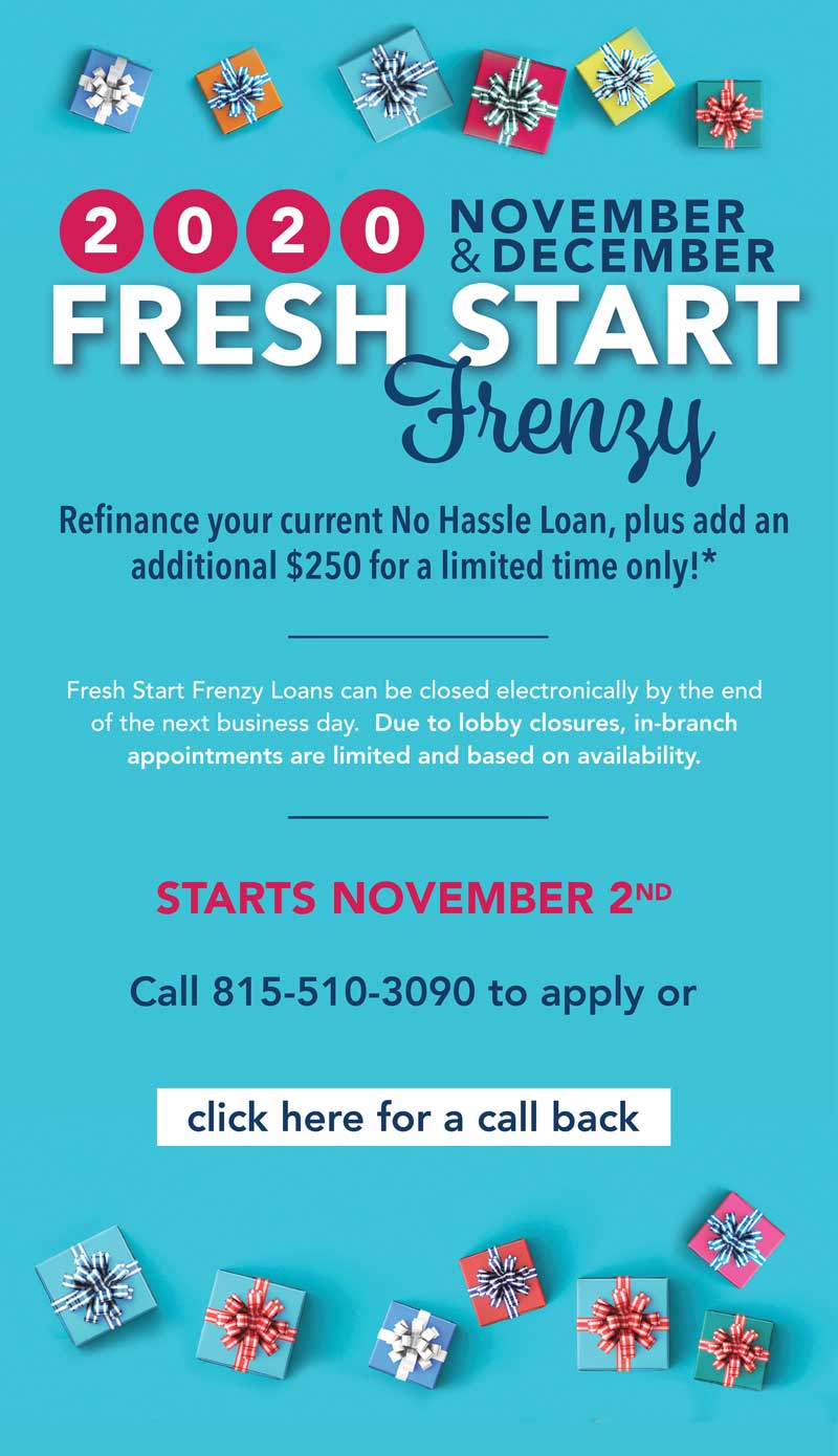 Fresh Start Frenzy is back