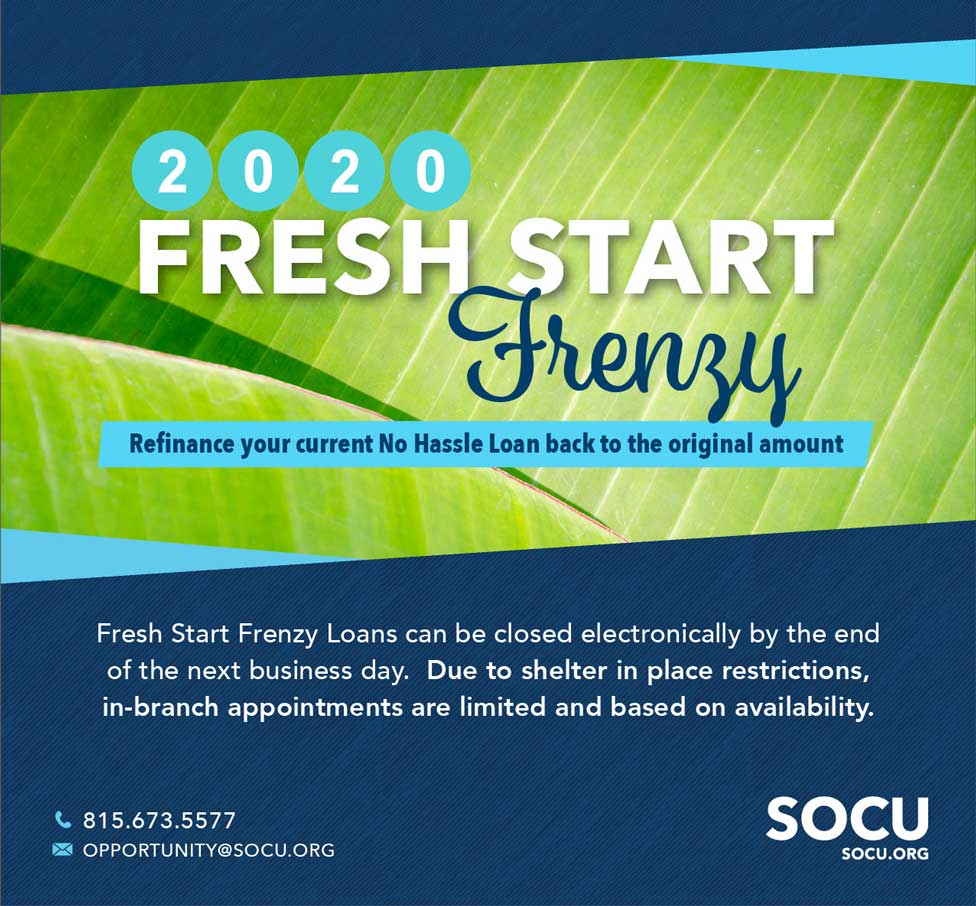 Fresh Start Frenzy Returns