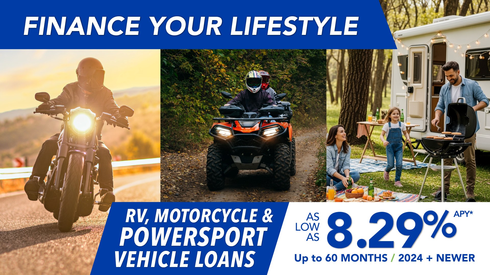 RV, Powersports & Motorcycle Promotions