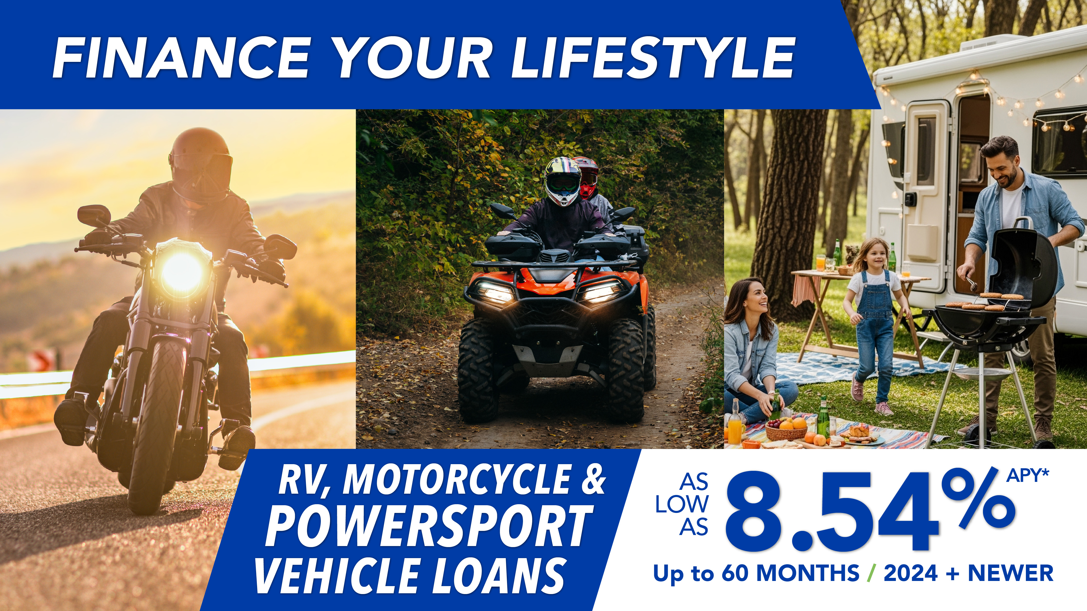 RV, Powersports & Motorcycle Promotions