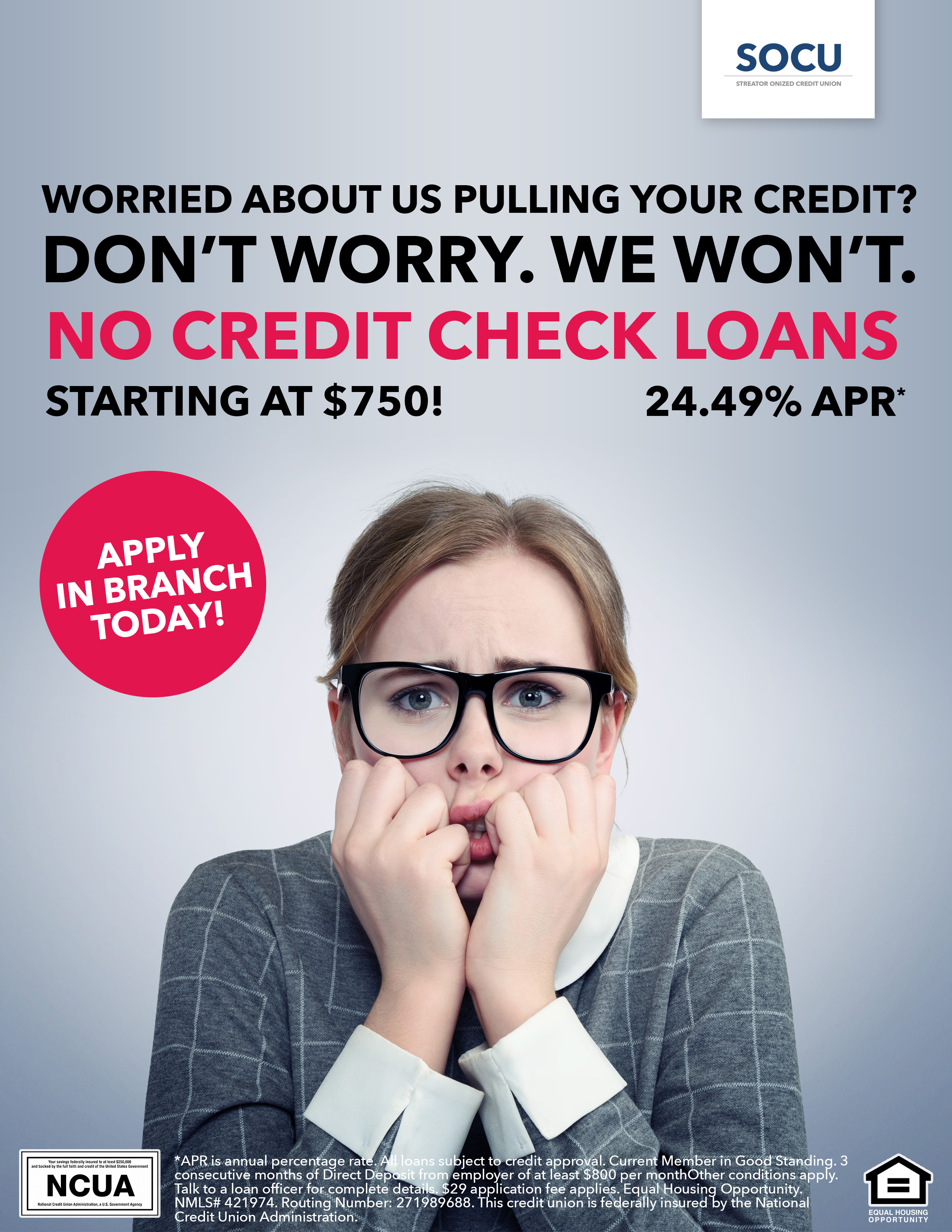 No Credit Check loans