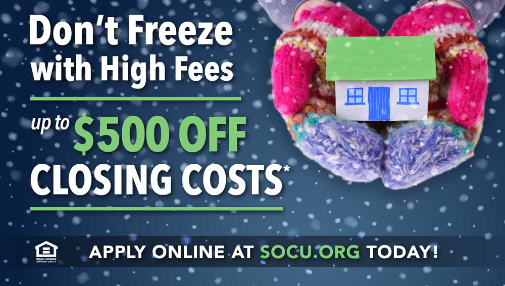 $500 off closing costs