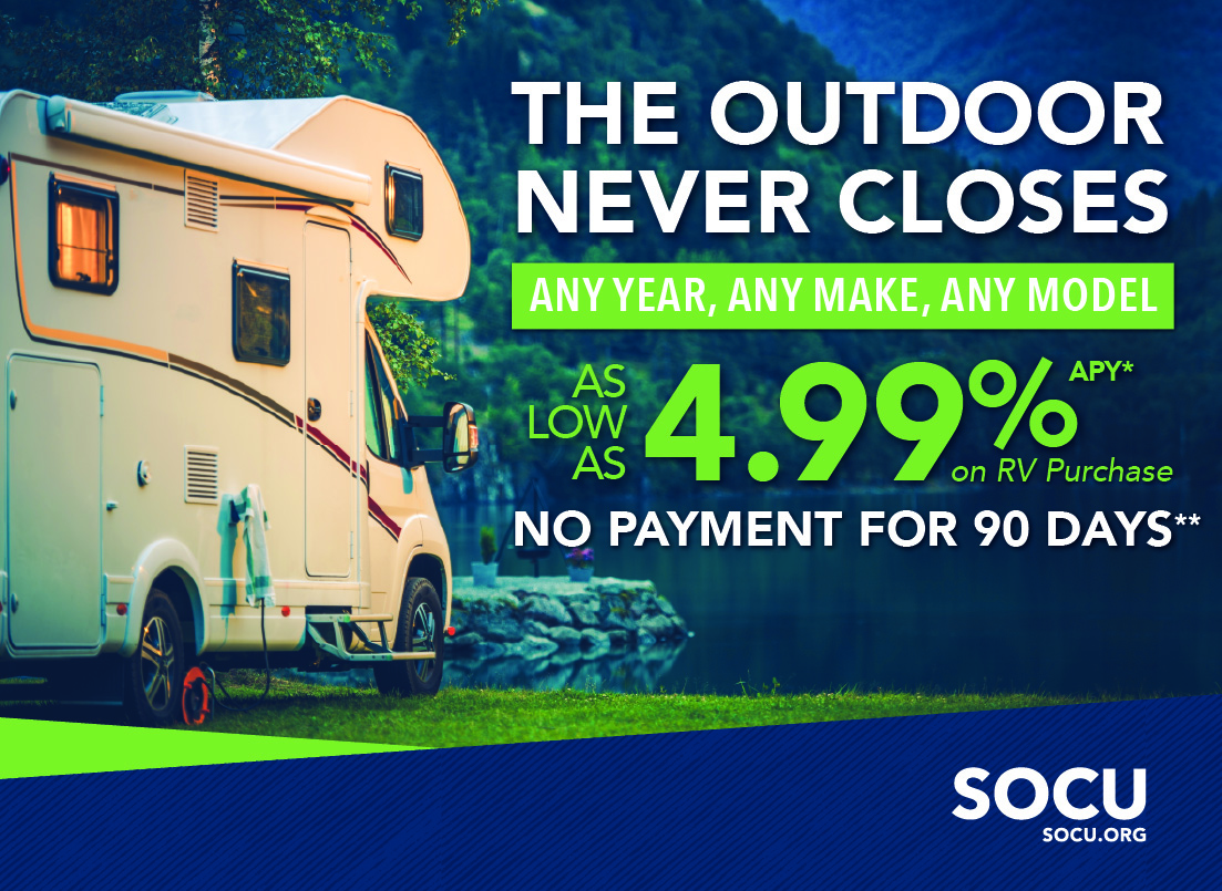 SOCU 🌲 RV Purchase Specials