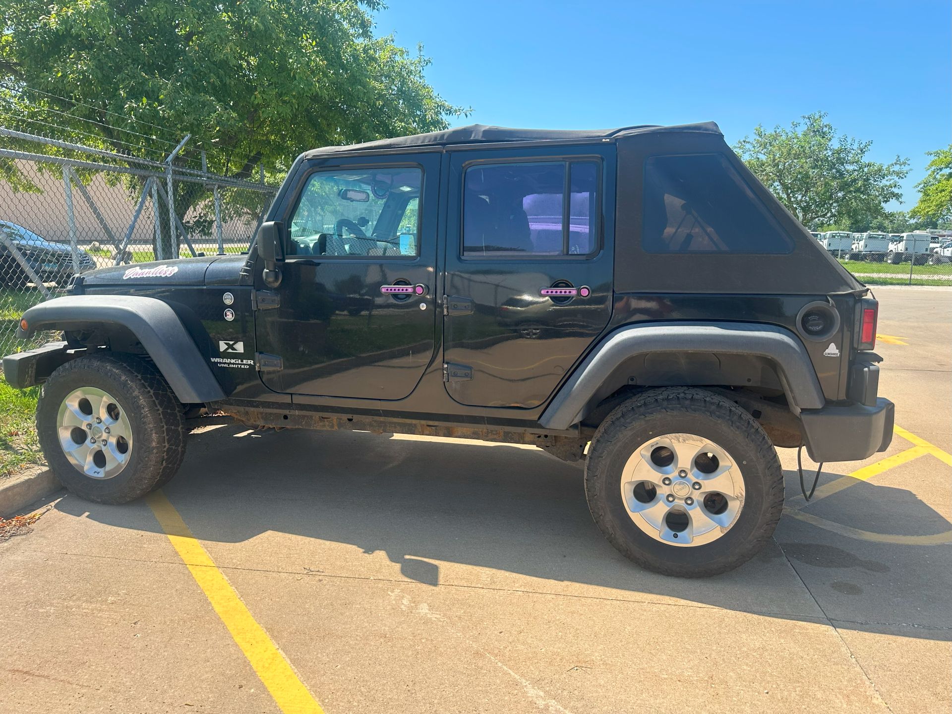 2007 JEEP WRANGLER UTILITY 4D UNLIMITED