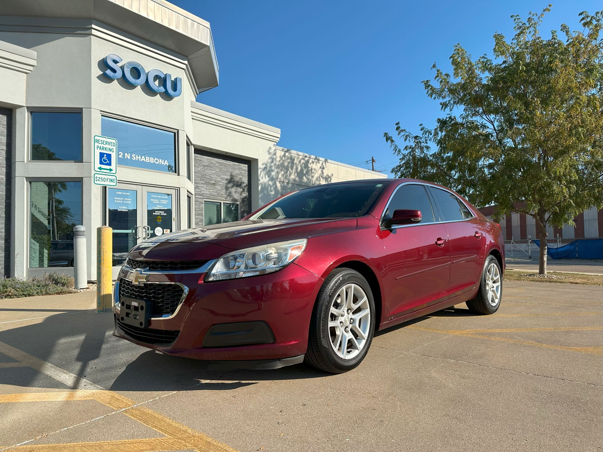 2016 CHEVROLET MALIBU 